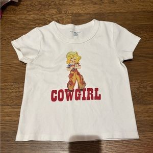 Brandy Melville cowgirl ashlyn top